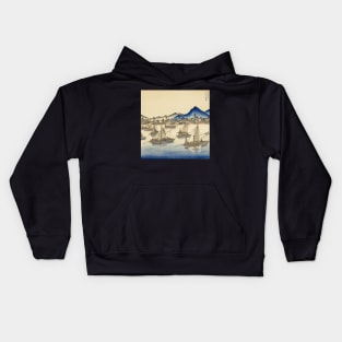 Katsushika Hokusai Kids Hoodie